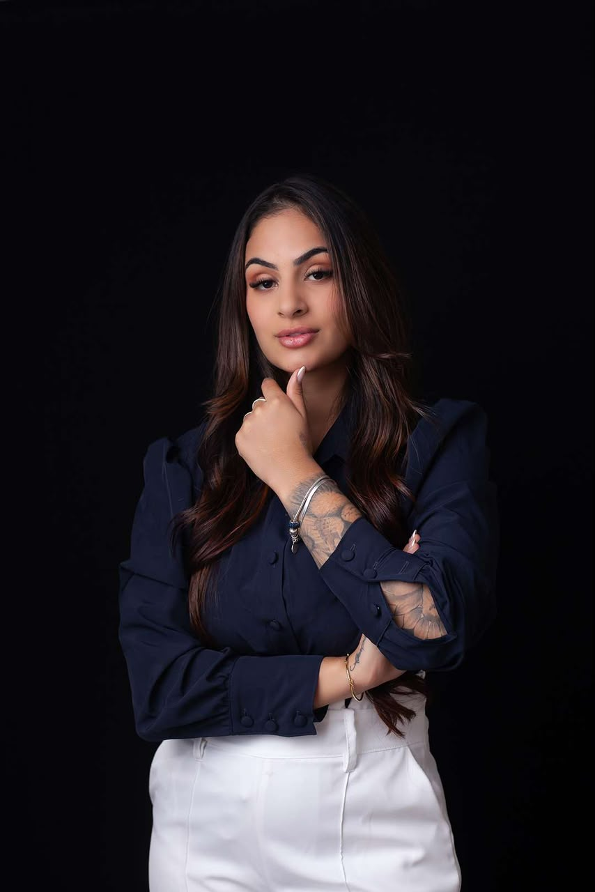 Retrato de Rafaela Amanda, idealizadora do Construindo Propósito